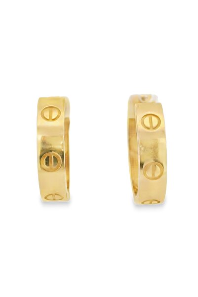 CiGOLD Taşsız Küpe 14 Ayar Altın 3.68 Gr OA-K1TB01029364