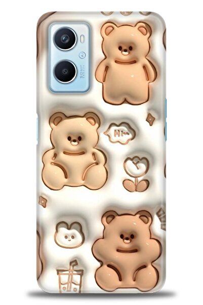 OPPO A96 4G Uyumlu Kılıf HD Baskılı Kapak - Tasarım Silikon Kılıf - 115