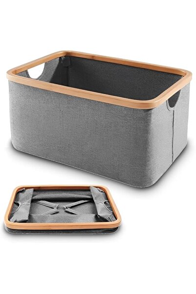 Generic Alwardi Fabric storage box Laundry Basket | 60L Storage Bin for Blankets & Toy storage basket | Fold