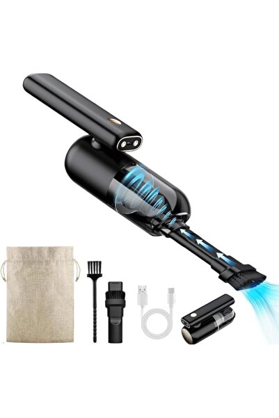 Generic مكنسة كهربائية لاسلكية للسيارة من AquaFalcon، مكنسة يدوية لاسلكية 3 ف...