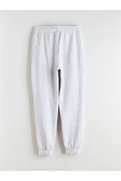 LC Waikiki Γυναικείο χοντρό Jogger φούτερ με ελαστική μέση