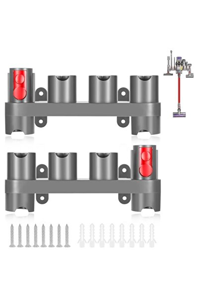 Generic حامل ملحقات Charlux لـ Dyson V15 V12 V10 V8 V7 Gen5 حامل مرفق مثبت عل...