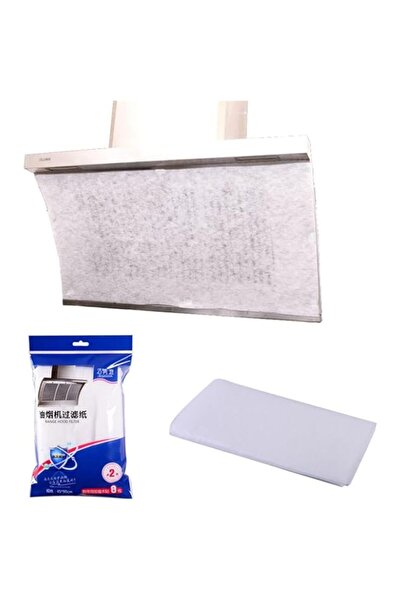 Generic ورق فلاتر شحوم المطبخ، قطعتان من فلتر شحوم شفاط المطبخ، فلتر مقاوم للزيت، شحوم ماكينة السخام