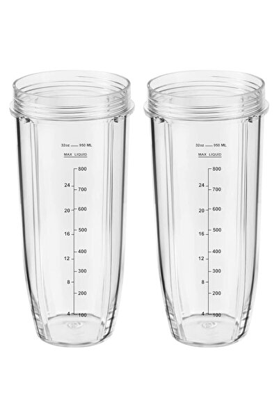Generic MEET JUICE Replacement Part for Nutri Ninja Blender 2-Pack 32oz Repla...
