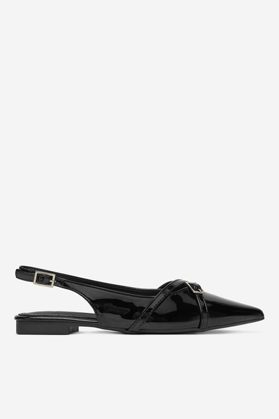 DeeZee Γυναικείες Μπαλαρίνες Χαμηλές Μαύρες Φλατ Μπότες 36