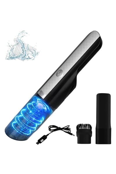 Generic مكنسة كهربائية محمولة للسيارة عالية الطاقة 12000 باسكال مكنسة يدوية ل...