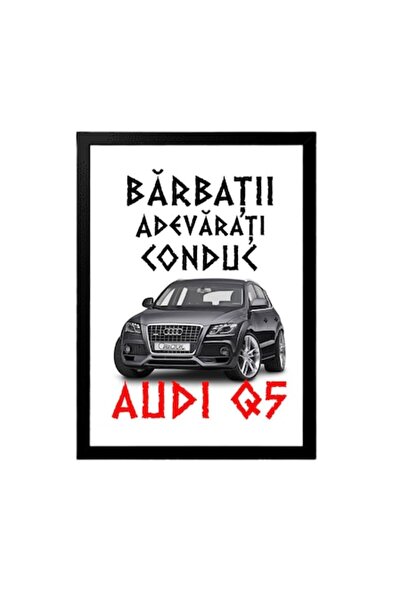 OEM Tablou decorativ pentru pasionați cu mesajul: „Bărbați adevărați conduc A...