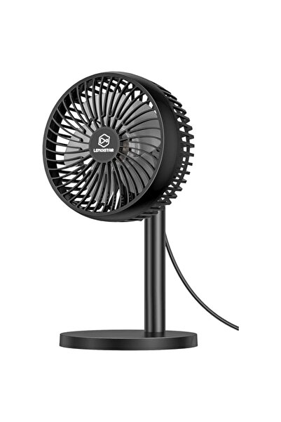 Generic مروحة مكتب USB مقاس 6 بوصات مع 4 رياح قوية، مروحة سطح مكتب شخصية صغير...