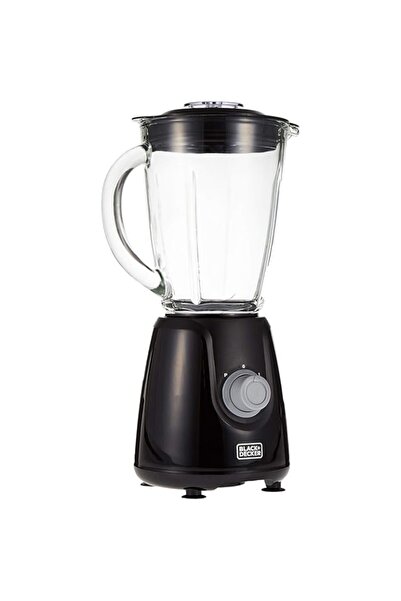 Generic Black & Decker 400W Blender With Glass Jar And 2 Grinding Mill, Black, Bx440G-B5, Year Warranty