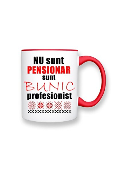 OEM Cană personalizată pentru bunic/bunică cu mesajul: „Nu sunt pensionar/ă; ...