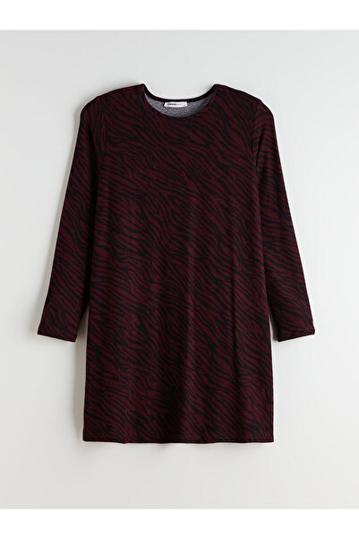 LC Waikiki İzr New Season Crew Neck Patterned Women's Tunic