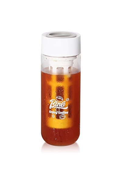 Generic Azonee Cold Brew Coffee Maker (650ML) with 300-Mesh Filter, Leak-Proof Portable Coffee & Fruit Tea B