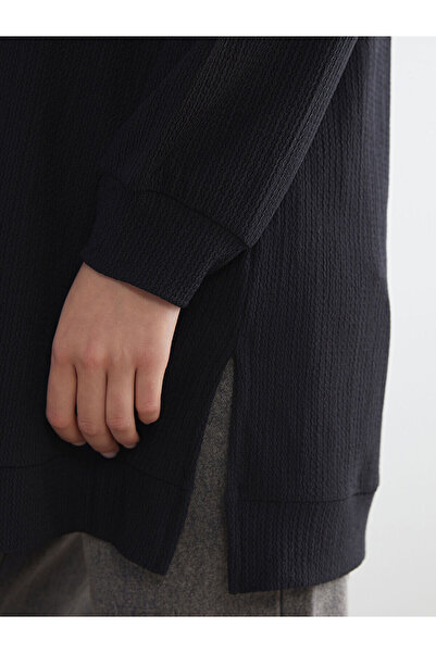 LC Waikiki Crew Neck Textured Women's Tunic