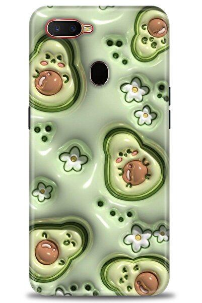 OPPO A12 / AX7 / A5S Uyumlu Kılıf HD Baskılı Kapak - Tasarım Silikon Kılıf - 112