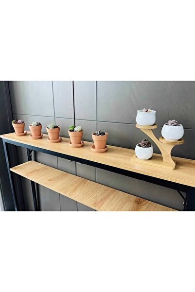 OEM Raft subțire pentru spatele patului, 80x20x 100,2 (L x l x Î) cm, blat din lemn și cadru metalic