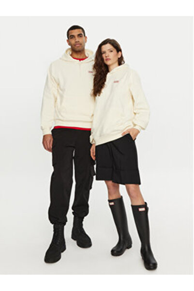 Hunter Unisex Φούτερ HARU0008242 Εκρού