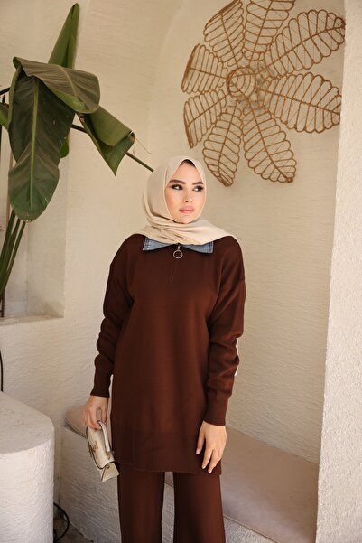 HMZ Test Pattern Denim Collar