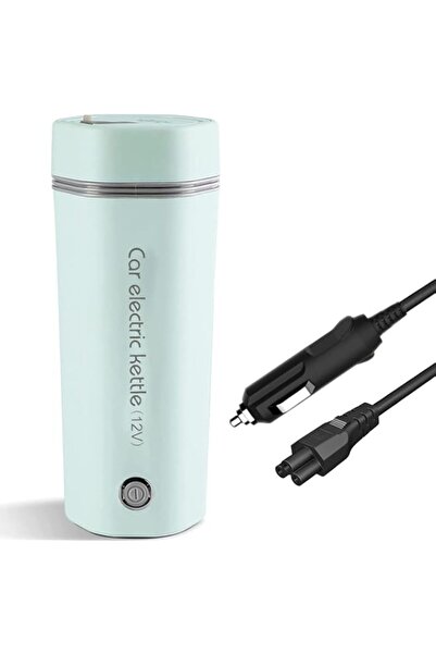 Generic Car Portable Travel Electric Cup 12V/7A 80W, 350ml Heating Capacity Electric Tea Coffee Kettle for 1