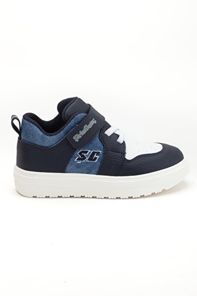 Dilimler Ayakkabı Şirinbebe Şiringenç Boys' Sports Shoes Orthopedic Navy Blue Velcro