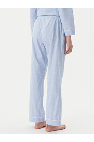Hunkemöller Γυναικείο Παντελόνι Πιτζάμας Hunkemoller 301492 Γαλάζιο