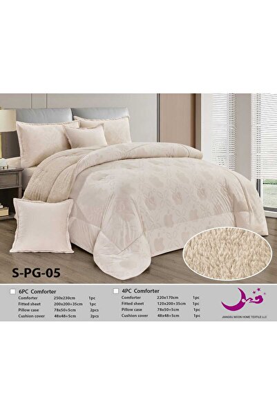 YONK لحاف واندا شتوي نفرين وجهين وجه فرو وجه ناعم