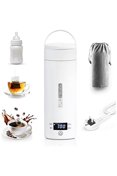 Generic Travel Portable Electric Kettle,500ml Electric Kettle For Coffee Milk Tea,Small Hot Water Boiler wit