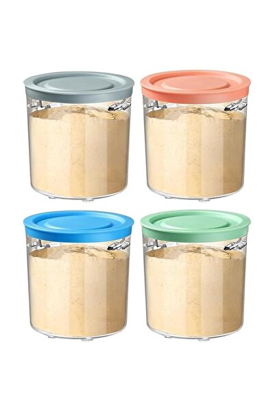 Generic KASTWAVE Ice Cream Containers Replacement for Ninja Creami Breeze Pints and Lids - 4 Pack, 16oz Cups