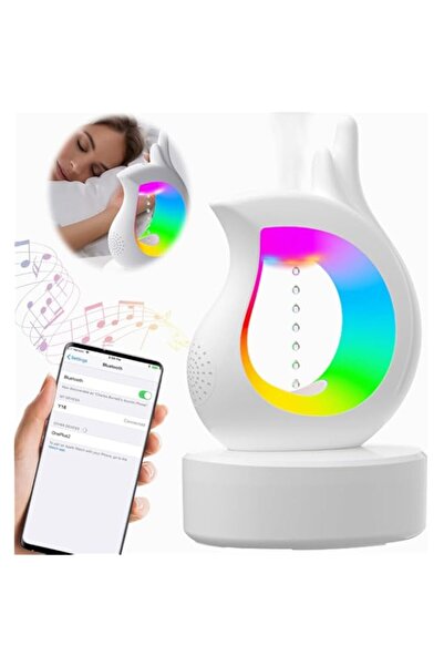 Generic Azonee Anti Gravity Humidifier with Bluetooth Speaker, RGB LED Night Light, 450ml Cool Mist Humidifi
