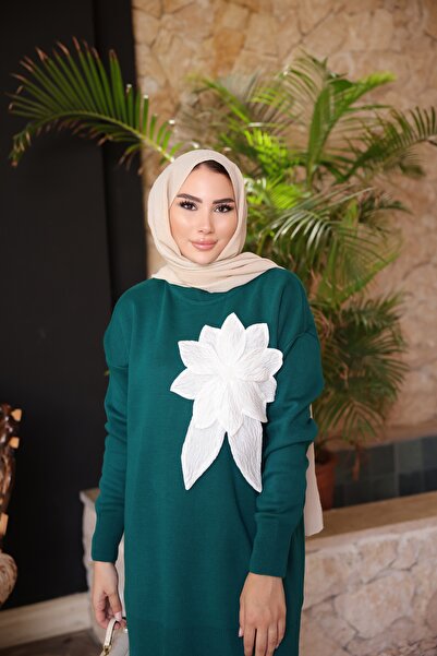 HMZ Tesettür Big Rose Set