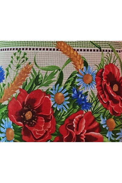 Emimona Fata de masa cu motive traditionale si flori, 150X180 cm, TRAD-05