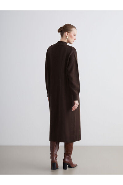 LC Waikiki Özmarka Yeni Sezon Dik Yaka Triko Elbise