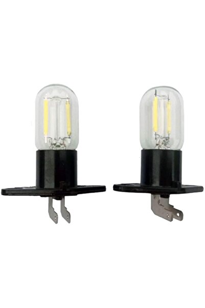 Generic QLEE Led Z187 Microwave Bulb Vertical Right T170 Base 1.5w Equivalent 20w Refrigerator Filament Lamp