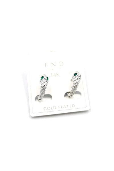 No8 Home حلق الثعبان - فضي