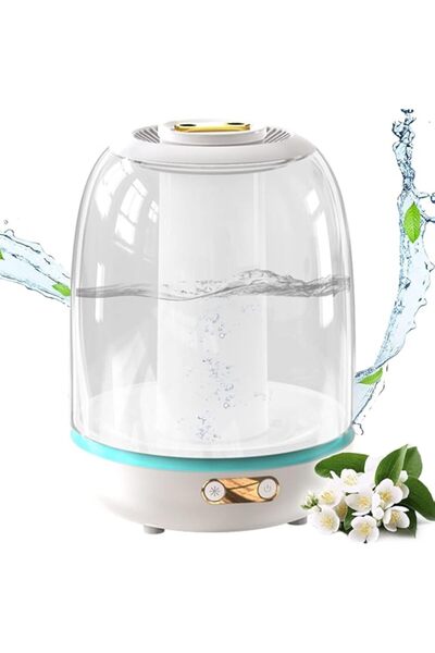 Generic مرطب هواء TIMAXSUN بفوهتين سعة 3 لتر، برذاذ بارد، مناسب لغرفة النوم و...