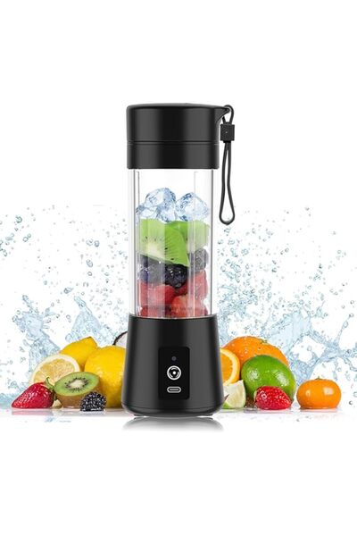Generic FCYOUO Portable Blender Smoothie Maker Mini Blender 400ML Multifunction Juicer Cup USB Rechargeable