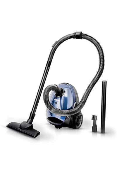 Generic مكنسة كهربائية جيباس | GVC2595 - محمولة باليد وعصا، سعة كيس الغبار 1.5 لتر، محرك قوي 1400 واط | كومفو