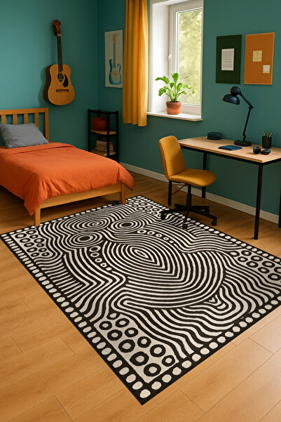 Rugs Modern Halı MOSSO Geleneksel TemalıDokuma Taban Vintage Dekoratif Halı m...