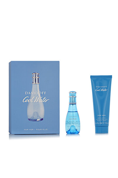 Davidoff Cool Water for Women EDT 30 ml + BL 75 ml (γυναίκα)