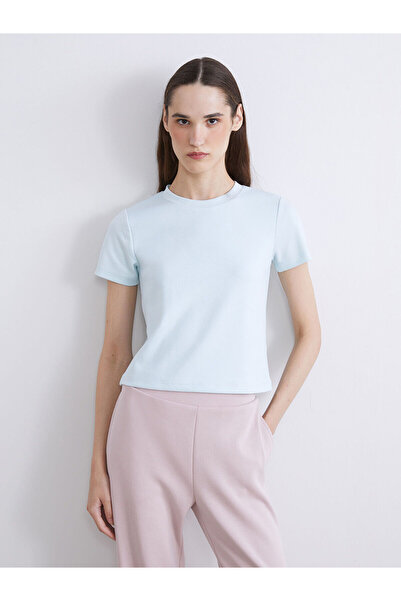 LC Waikiki Tricou pentru damă cu guler rotund