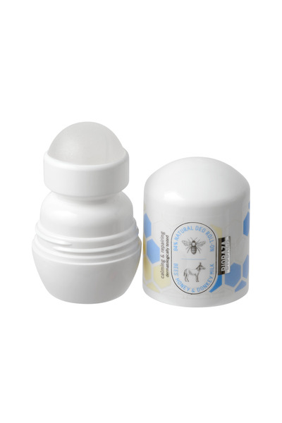 Biobaza Roll-on deodorant with honey and donkey milk extract, BEES & DONKEYS, 50 ml