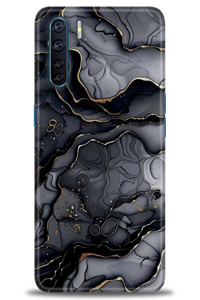 kılıfevreni Oppo A91 / Reno 3 Uyumlu Kılıf HD Baskılı Kapak - Tasarım Silikon...