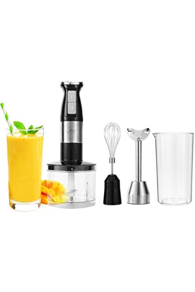 Generic Hand Blender, 4 in 1 Blender, Hand Blender Electric 800W 2-Speed and ...