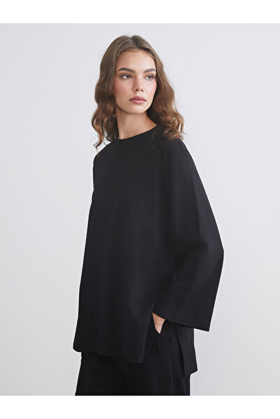 LC Waikiki Vizyon New Season Crew Neck Oversized Women's Tunic