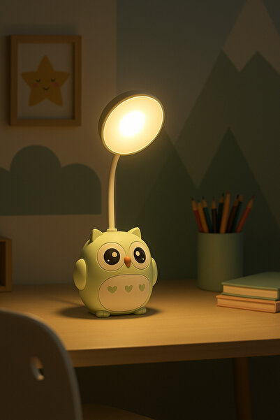 Genel Markalar BAYKUŞ MODEL ÇOCUK MASA LAMASI GECE LAMBASI