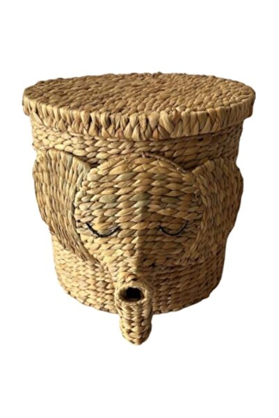 Generic Water Hyacinth Basket for Toys Storage - ELEPHANT basket by Martina Eco