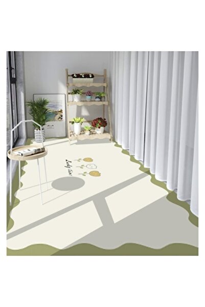 OEM Decorative Non-Slip Rug – 80 x 160 cm - Modern Floral Design, Ideal for Living Room or Balcony