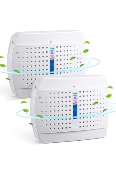 Generic مزيل الرطوبة الصغير القابل لإعادة الشحن من NALACAL، مزيل رطوبة صغير محمول لغرفة النوم والحمام، عالي الكفاءة