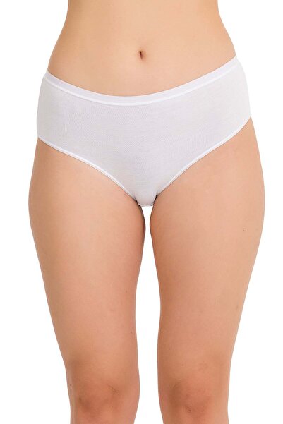 İLKE İÇ GİYİM Chiloți Bato din bambus cu talie înaltă pentru femei 3 buc