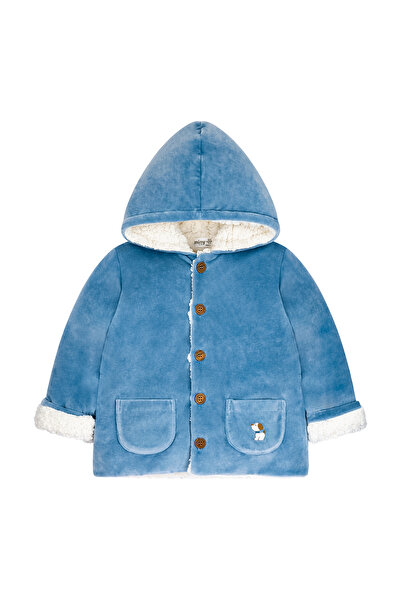 Miny Center Double-Sided Velvet Baby Boy Jacket