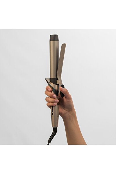 Remington Advanced Colour Protect CI8605 Hair Curler, Ceramic +Shea, UV,Smart Sensor,210C, 32mm,Gold